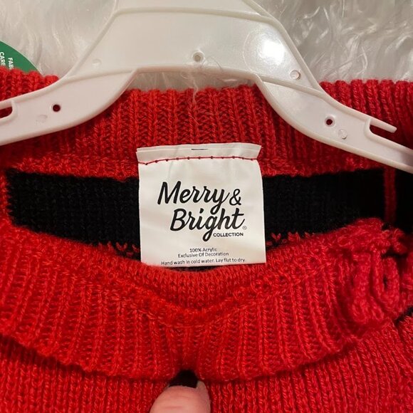 Ugly Christmas Sweater for Dogs!  Size Large NWT - Picture 5 of 7